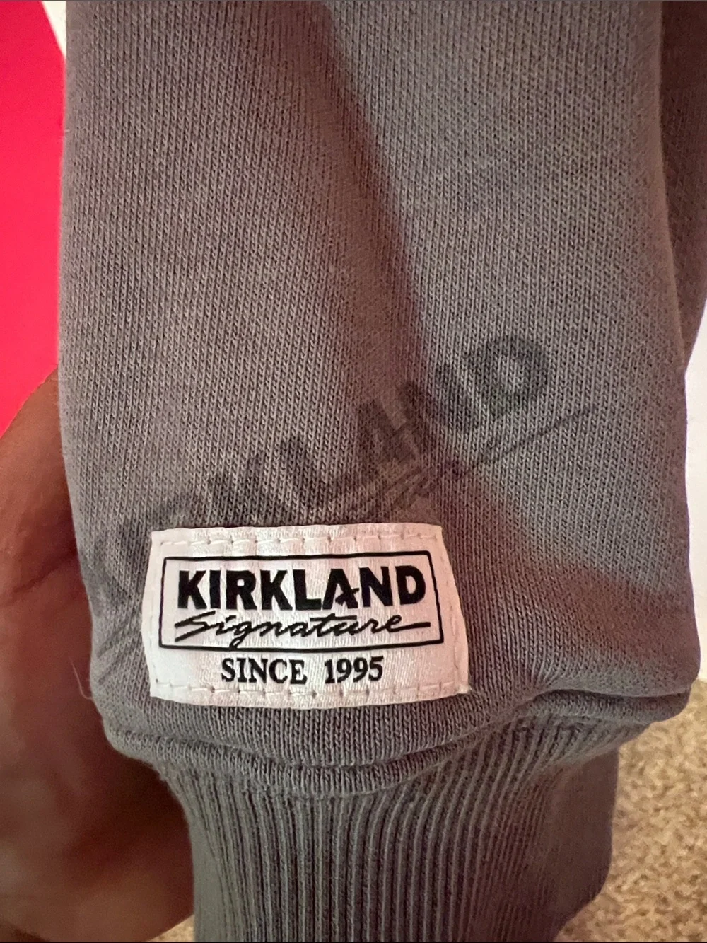 Unisex Kirkland Signature Crewneck Sweatshirt